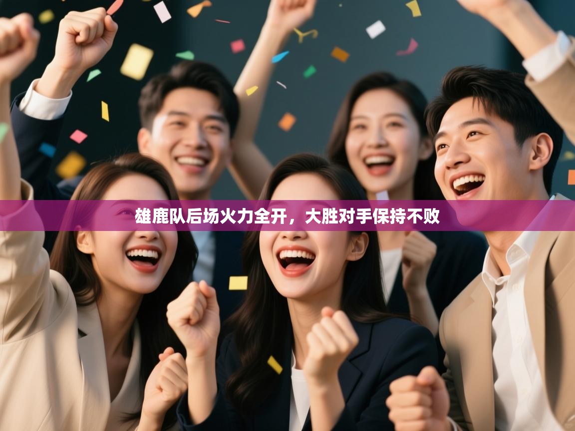 开云体育入口手机版-雄鹿队后场火力全开，大胜对手保持不败  第3张