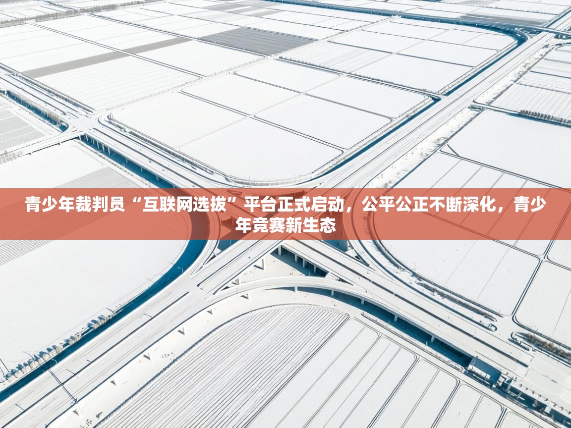 开云体育苹果版下载-青少年裁判员“互联网选拔”平台正式启动,公平公正不断深化,青少年竞赛新生态 第2张